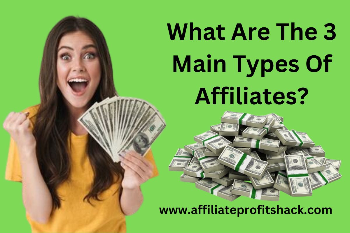 What Are The 3 Main Types Of Affiliates?