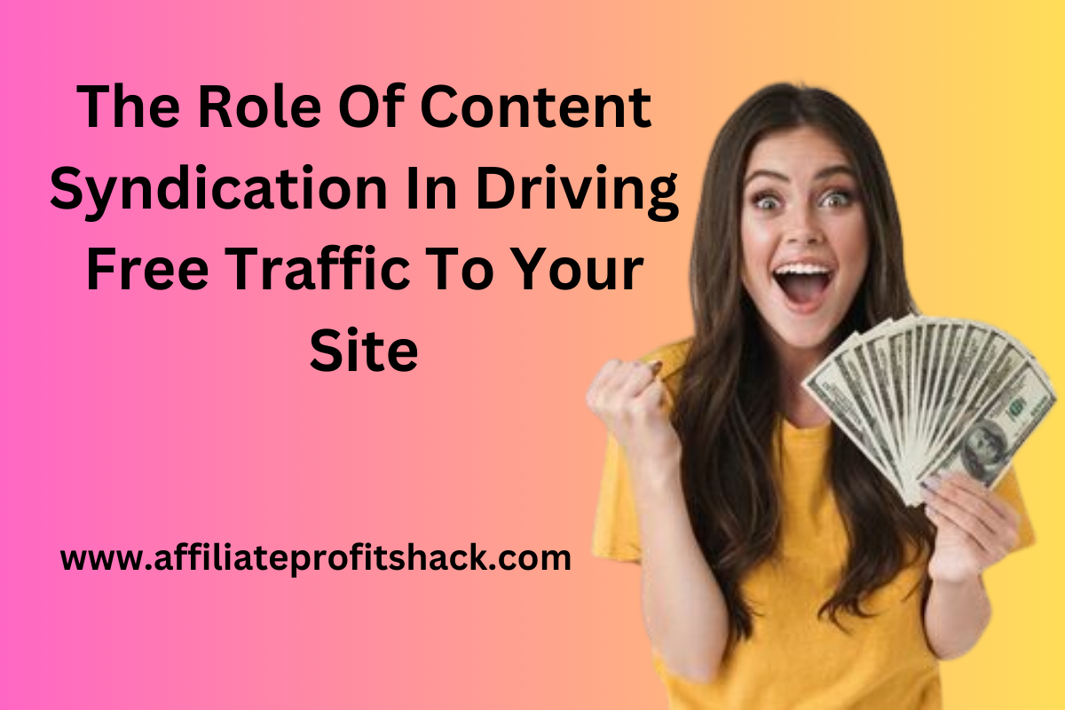 The Role Of Content Syndication In Driving Free Traffic To Your Site