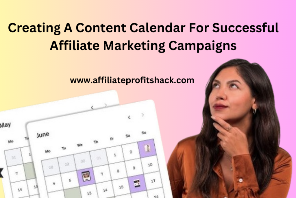 Creating A Content Calendar For Successful Affiliate Marketing Campaigns